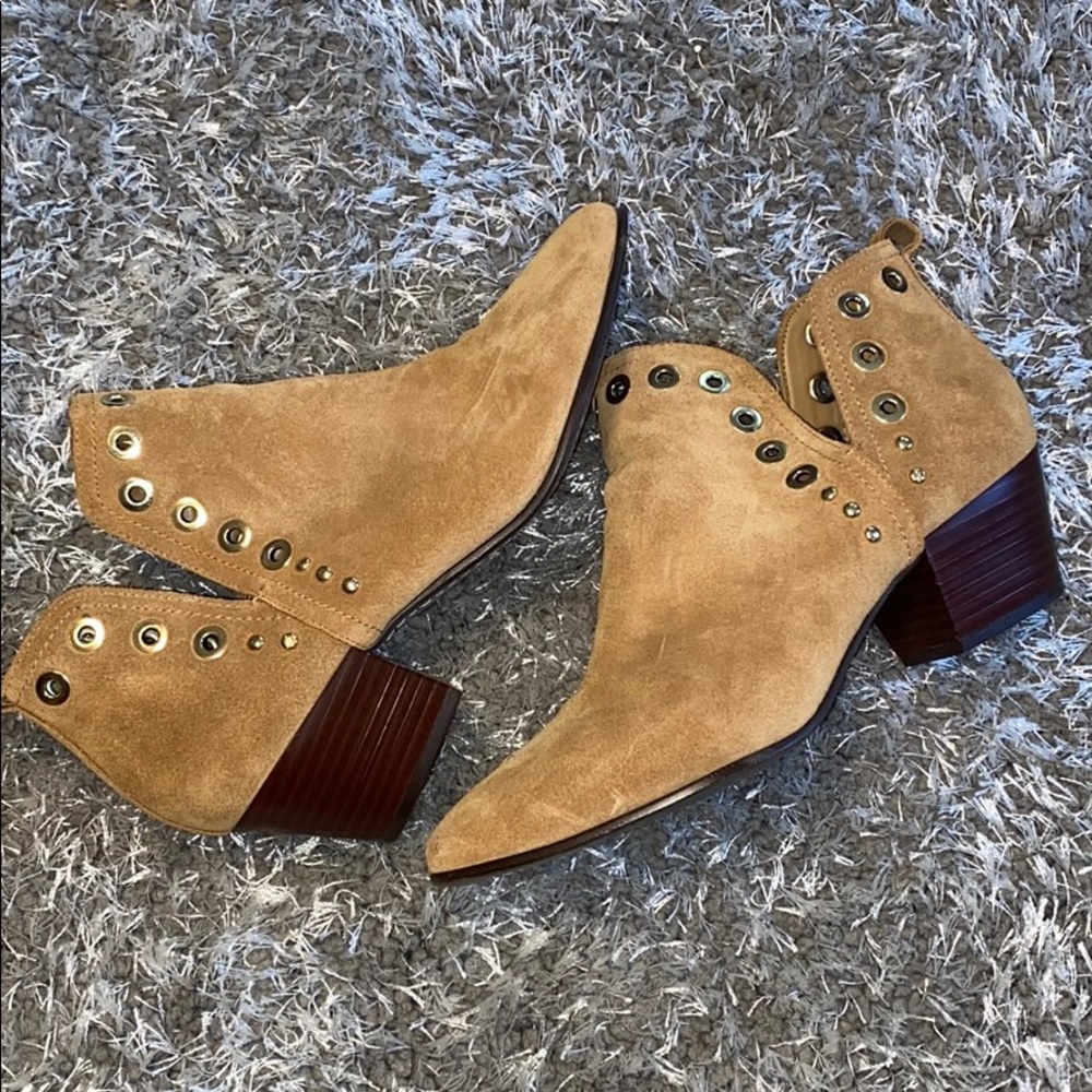 Sam Edelman suede booties